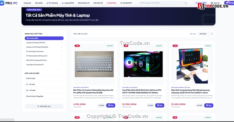 Web bán máy tính,bán máy tính laptop,laptop máy tính
